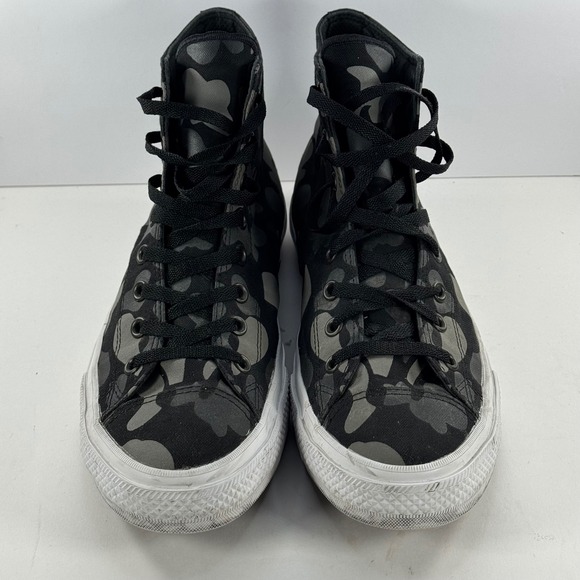 Converse Chuck Taylor All Star II High Top Black Grey Camo Sneakers Men's 12 - Picture 3 of 14
